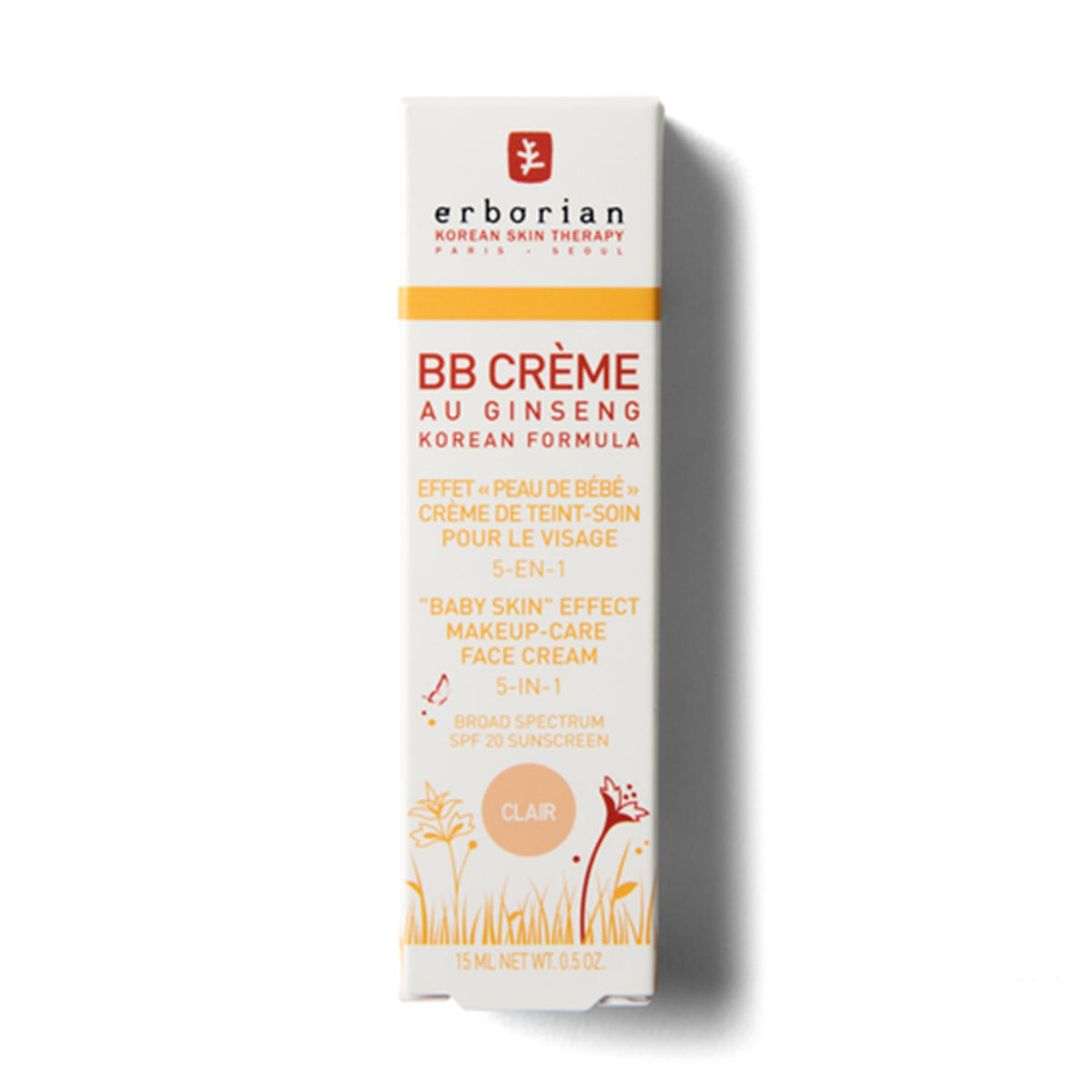 Erborian BB Cream Au Ginseng Clair|15ml