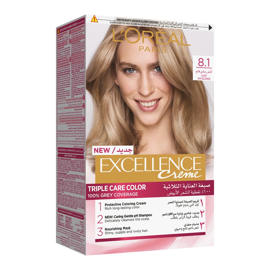 L'Oreal Paris Excellence Creme Permanent Hair Colour 55ml