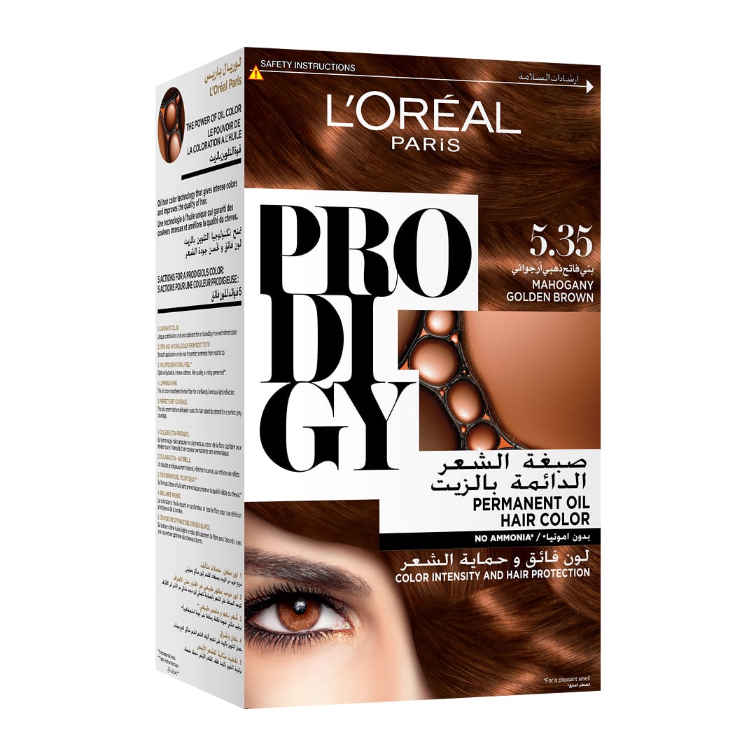 L'Oreal Paris Prodigy No Ammonia Permanent Hair Colour 60ml