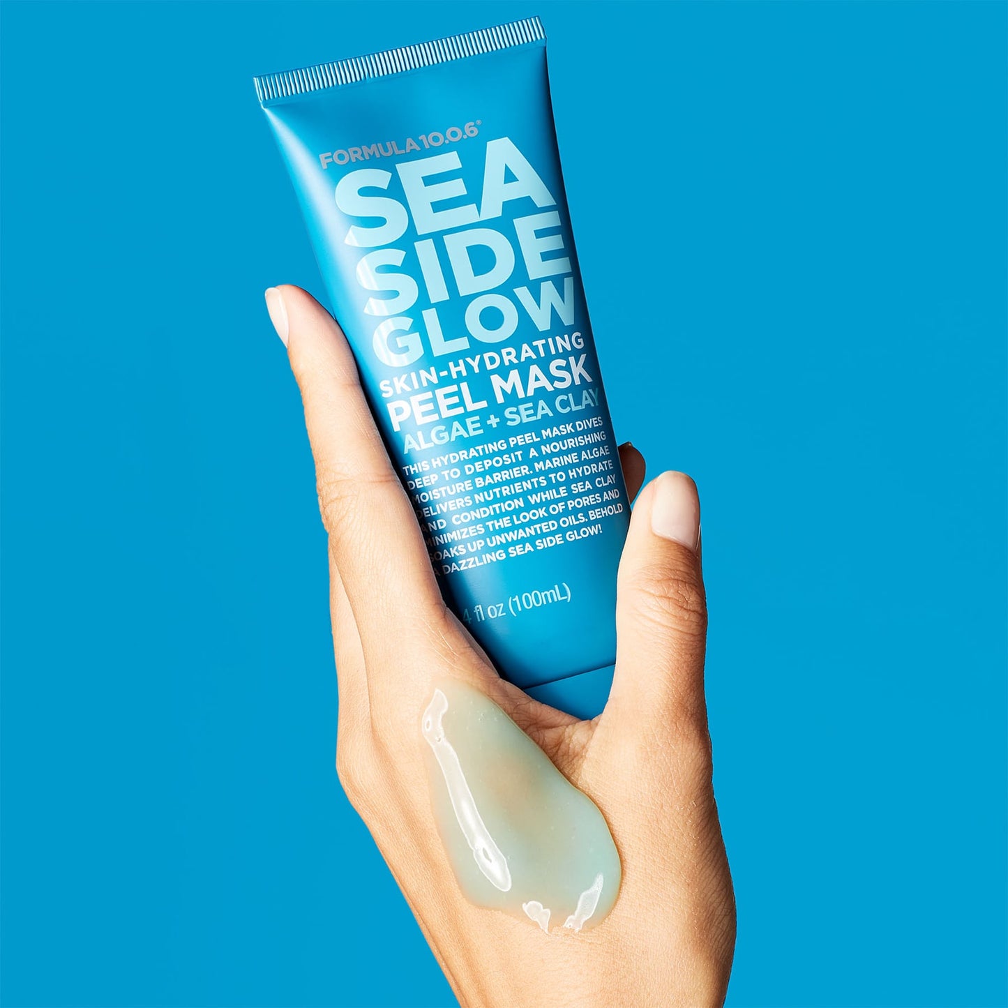 Formula 10.0.6 Sea Side Glow Skin-Hydrating Peel-Off Mask Algae + Sea Clay 100ml