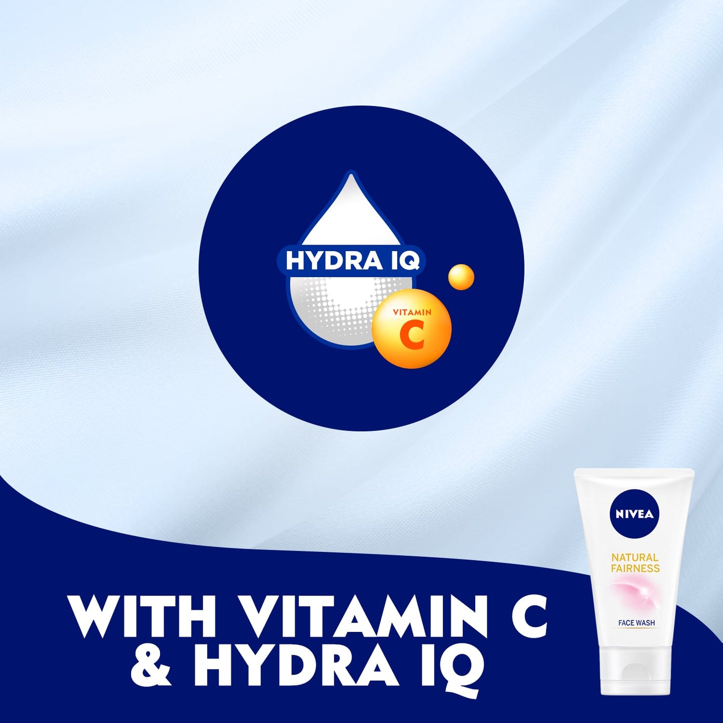 Nivea Natural Fairness Face Wash 100ml