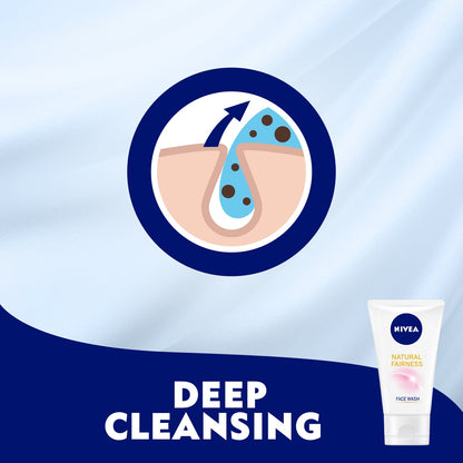 Nivea Natural Fairness Face Wash 100ml