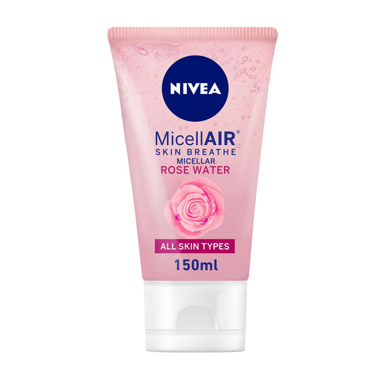 Nivea Rose Care Micellar Face Wash Organic Rose Water 150ml