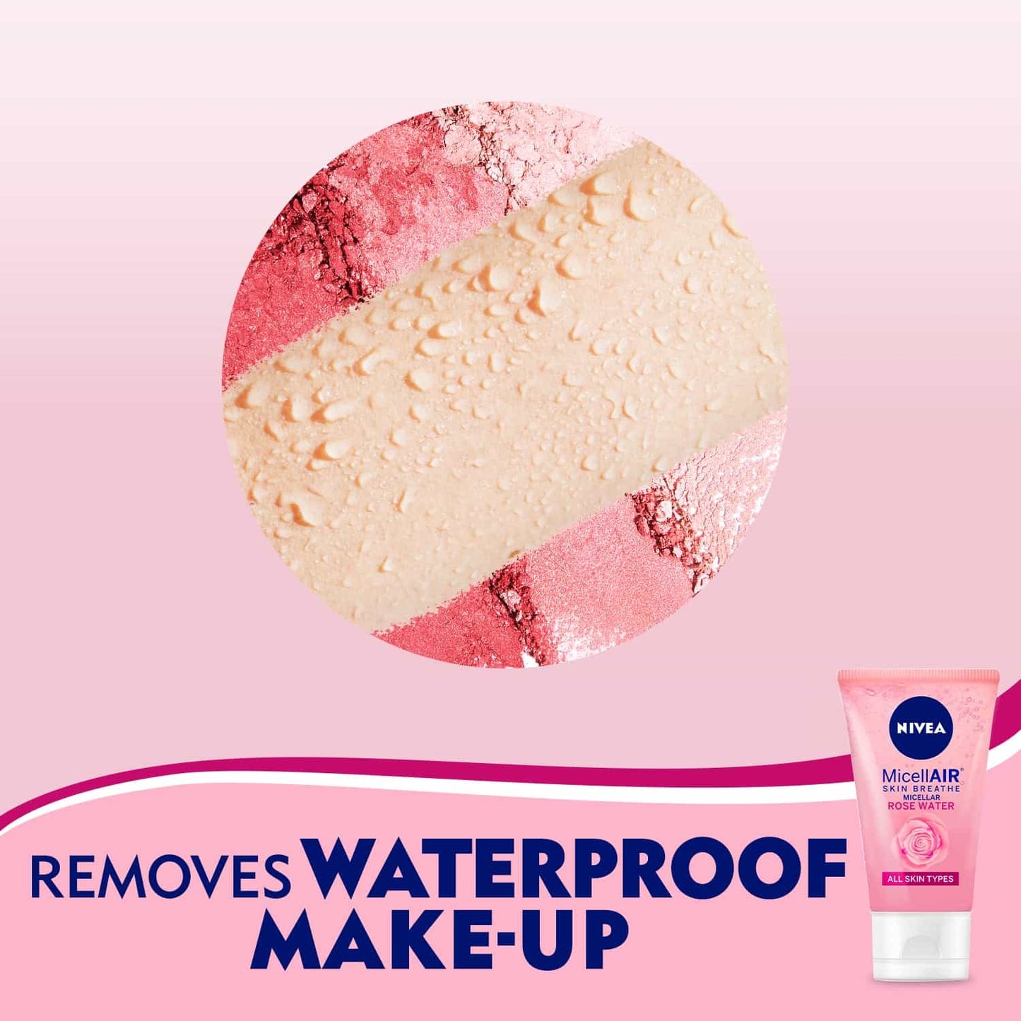 Nivea Rose Care Micellar Face Wash Organic Rose Water 150ml