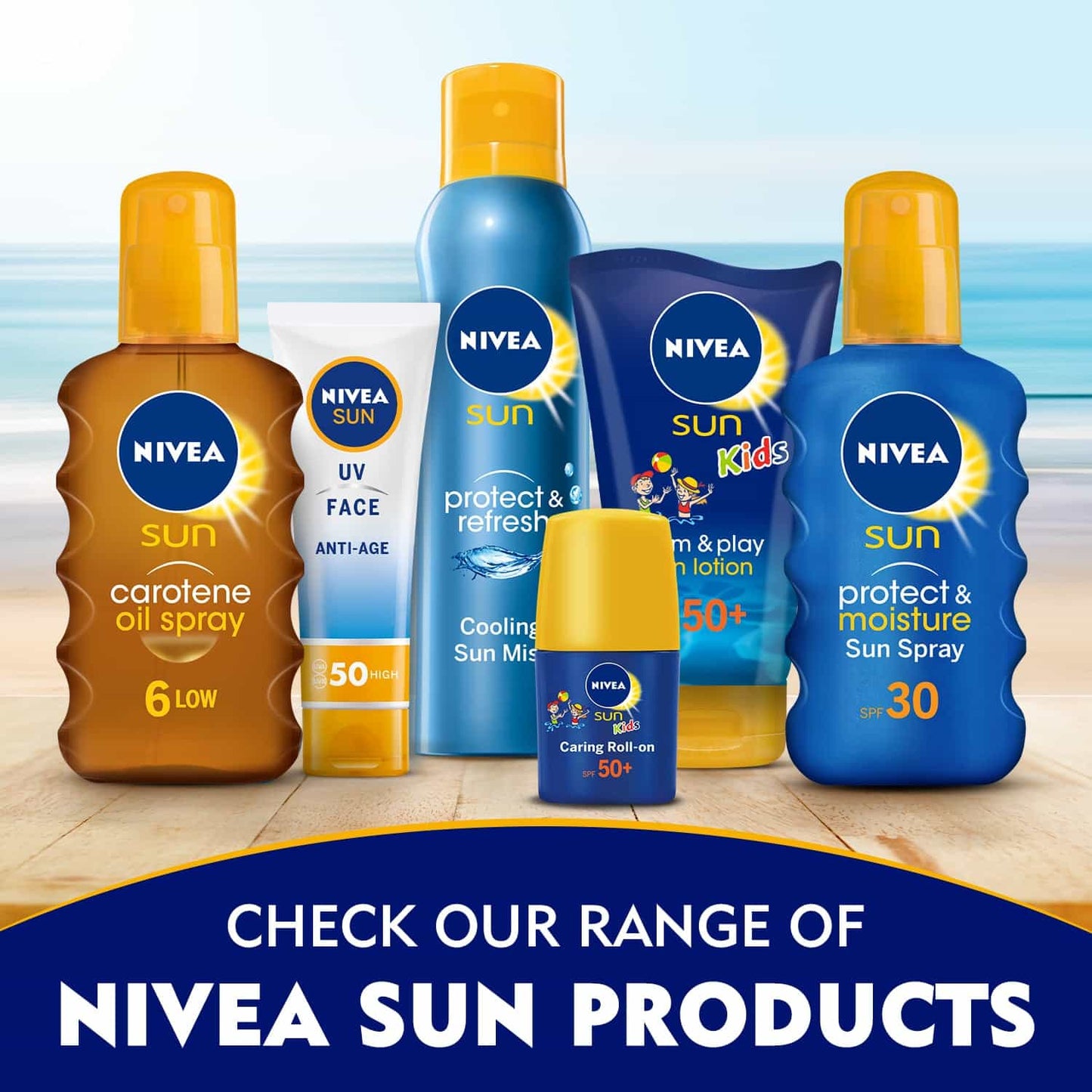 Nivea Sun UV Face Anti-Age Sun Cream SPF50 50ml