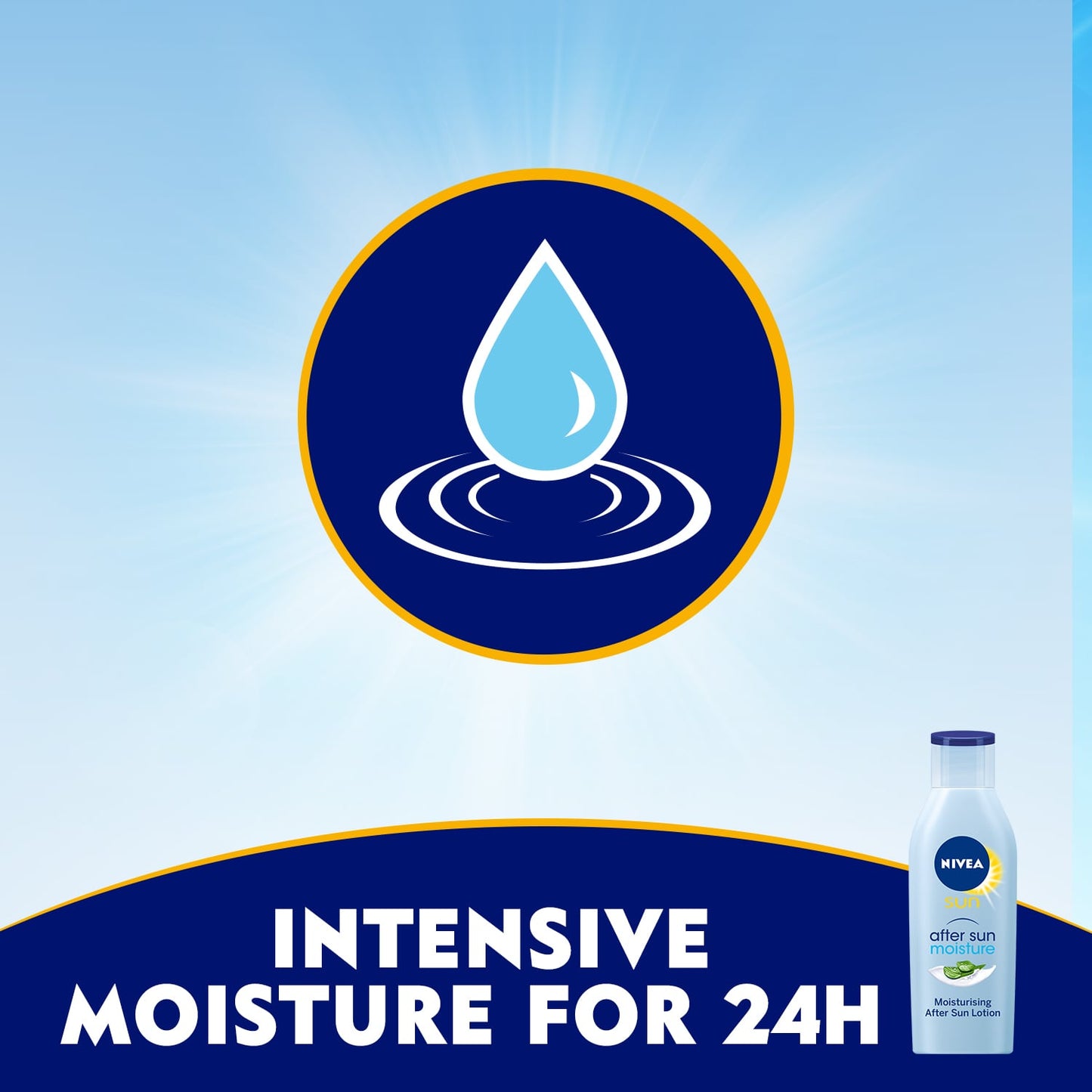 Nivea Sun Moisturising After Sun Lotion Cream 200ml