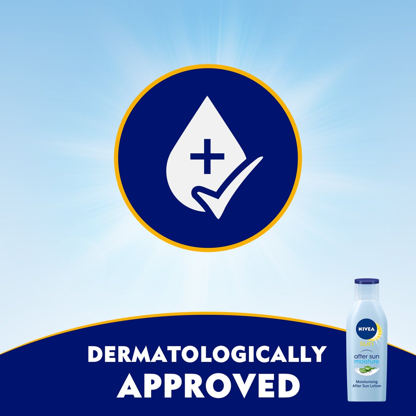 Nivea Sun Moisturising After Sun Lotion Cream 200ml