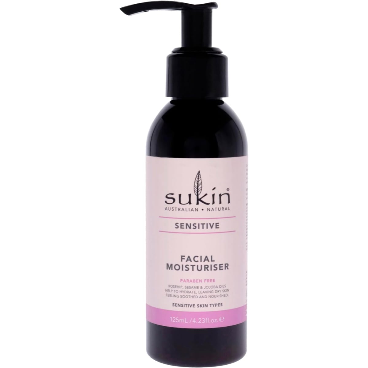 Sukin Sensitive Face Moisturiser Cream 125ml