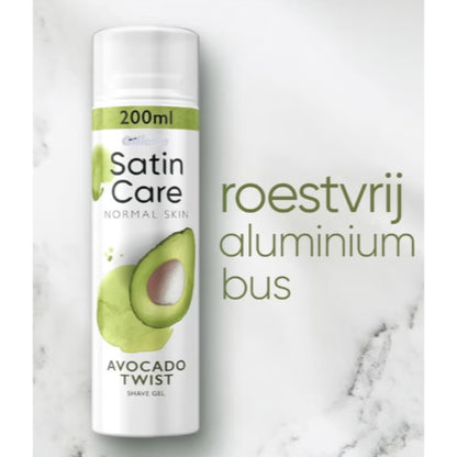 Venus Satin Care Shaving Gel Sensitive 200ml