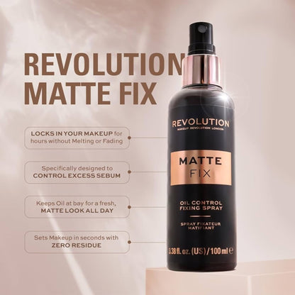 Revolution Glow Fix Illuminating Setting Spray 100ml