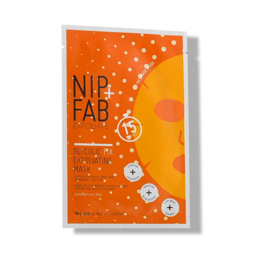 Nip+Fab Glycolic Fix Exfoliating Sheet Mask 1pc