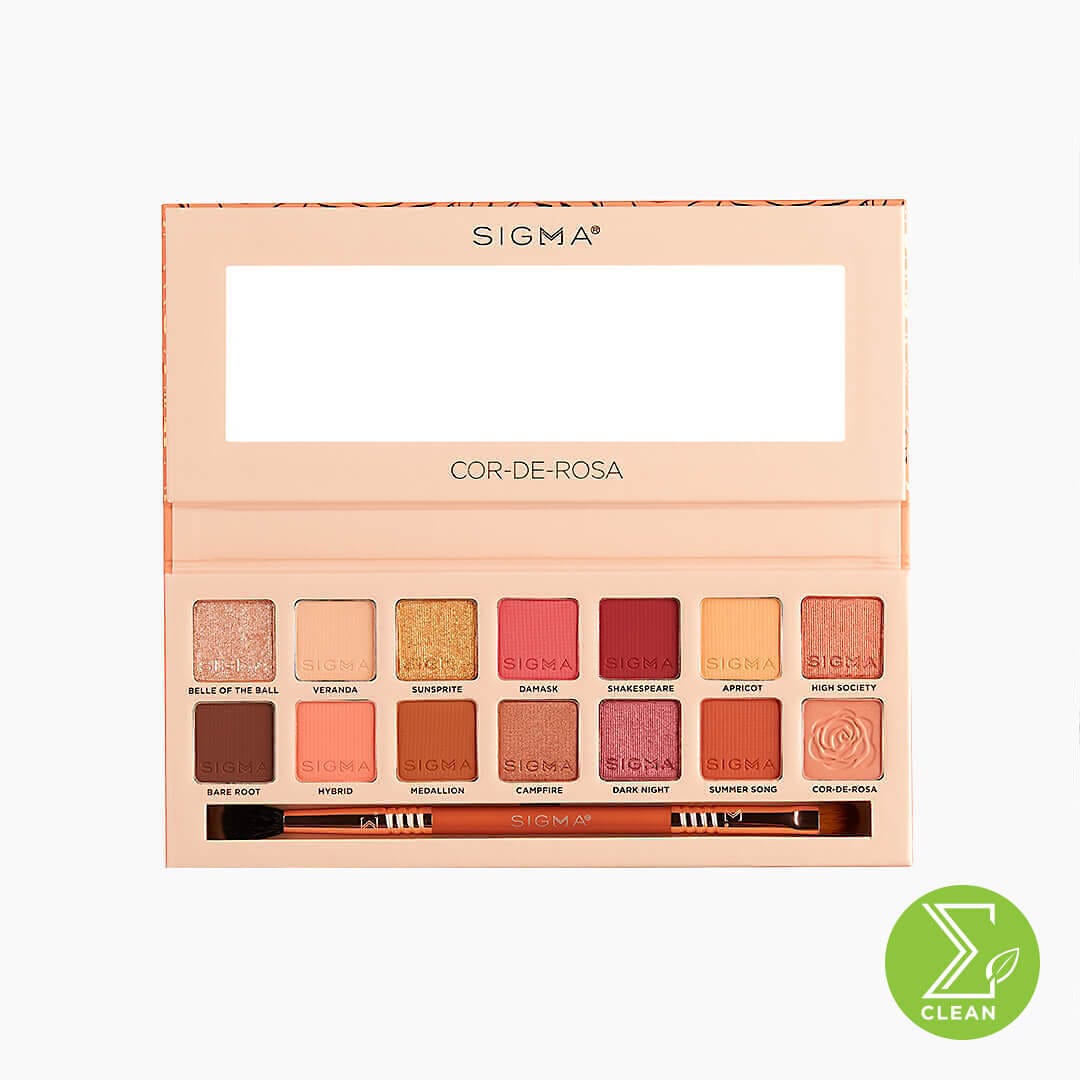 Eyeshadow Palette - 14 shades Cor-De-Rosa|5.7ml