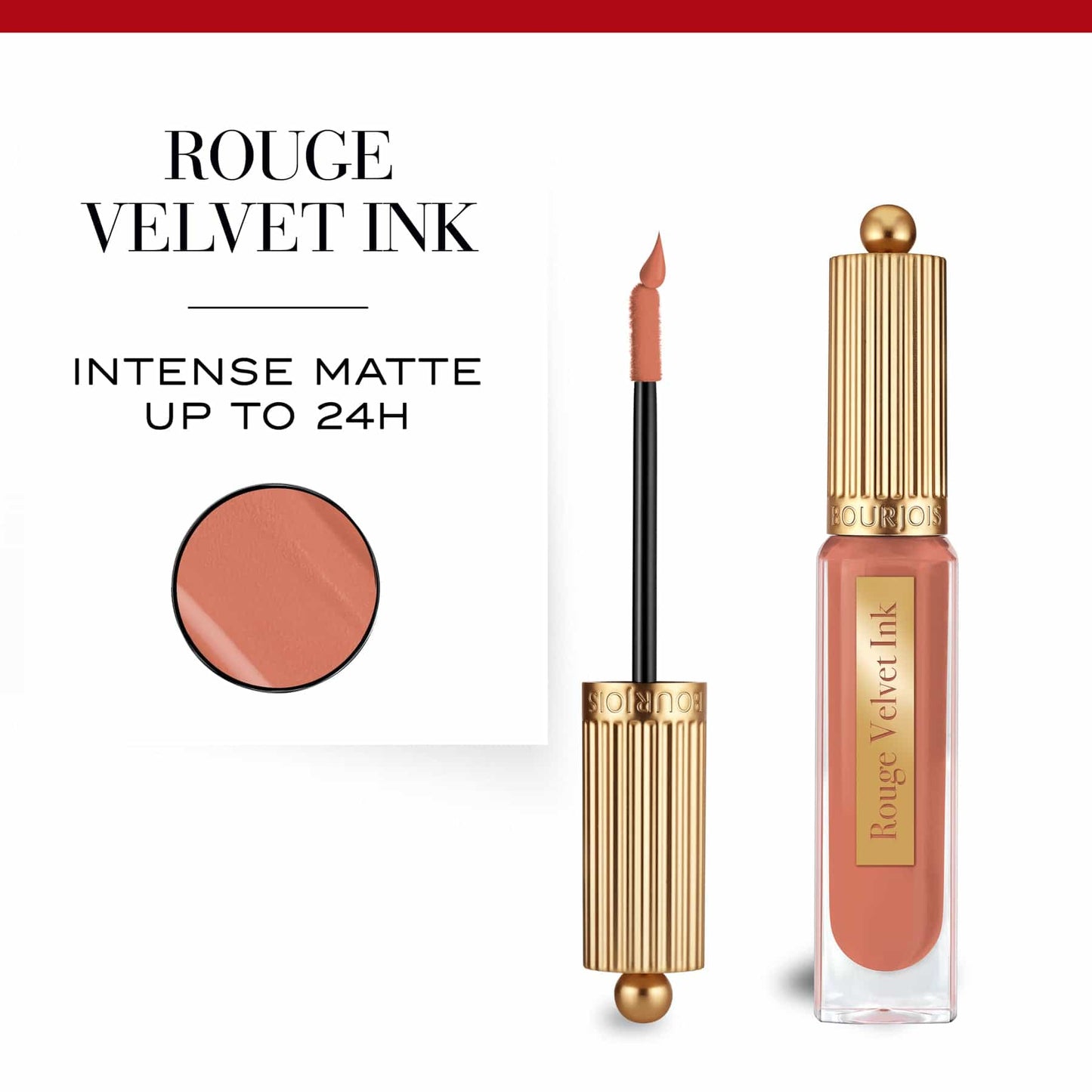 Rouge Velvet Ink Liquid Matte Lipstick 3.5ml 02 Belle Inco-Nude|3.5ml