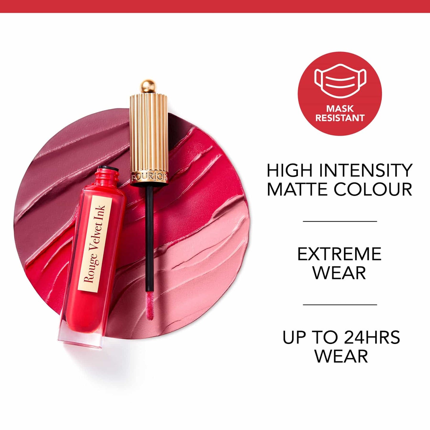 Rouge Velvet Ink Liquid Matte Lipstick 3.5ml 03 Rose Tender Me|3.5ml