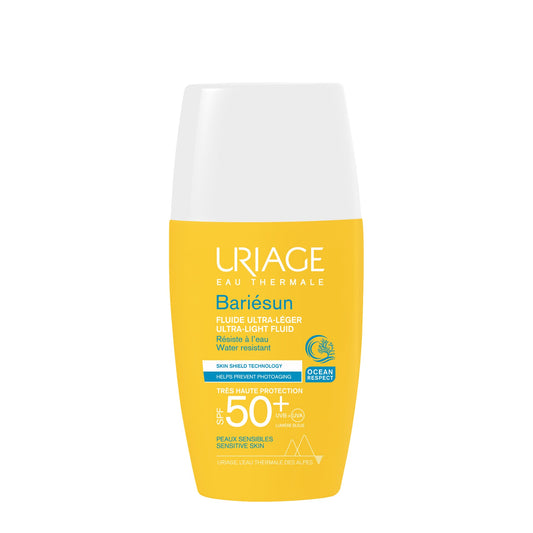 Uriage Bariesun Ultra-Light Nourishing Fluid Sun Protection SPF50+ 30ml