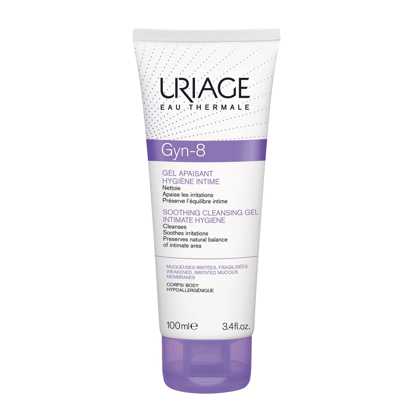 Uriage Gyn-8 Intimate Hygeine Cleansing Gel Feminine Wash Soothing 100ml