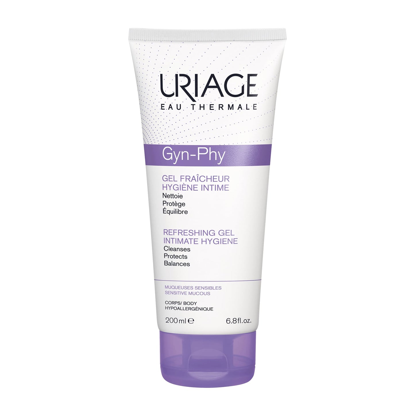 Uriage Gyn-Phy Intimate Hygiene Gel Feminine Wash Refreshing 200ml