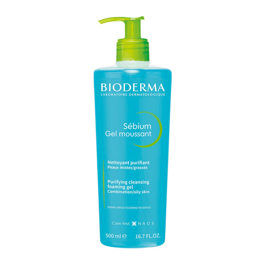 Bioderma Sebium Gel Moussant Cleansing Gel Body Wash 500ml