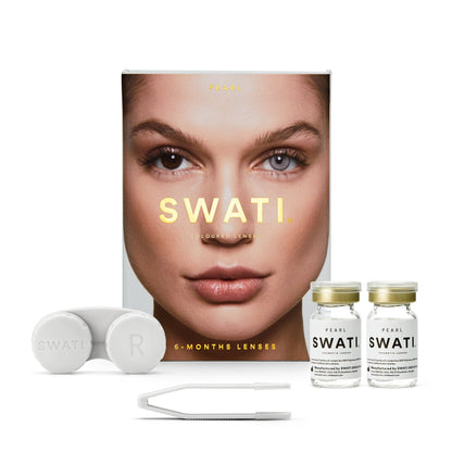 Colour Contact Lenses 6 Months Pearl