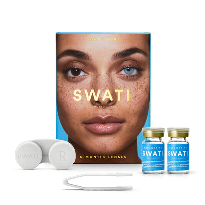 Colour Contact Lenses 6 Months Aquamarine