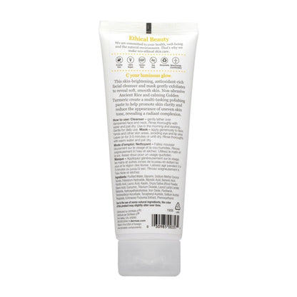 Derma E Vitamin C Gentle Daily Cleansing Paste Foam Cleanser & Clay Mask 113g