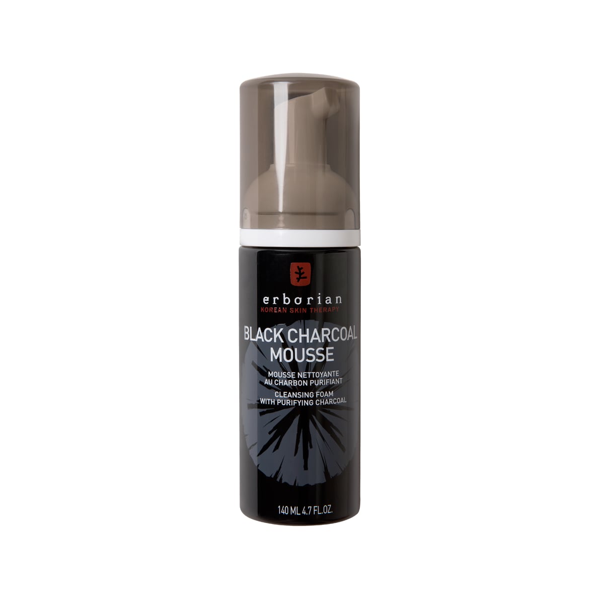Erborian Black Charcoal Mousse Foam Cleanser 140ml 140ml