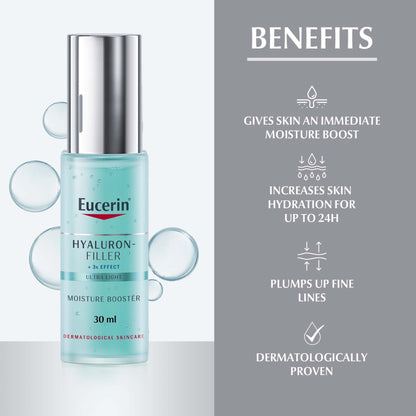Eucerin Hyaluron Filler Anti-Aging Moisture Booster Face Gel Moisturizer 30ml