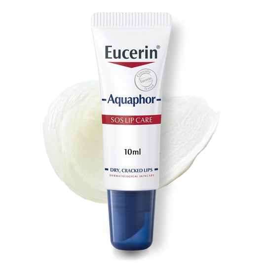 Eucerin Aquaphor Sos Repair Lip Balm for Cracked Lips, 10ml