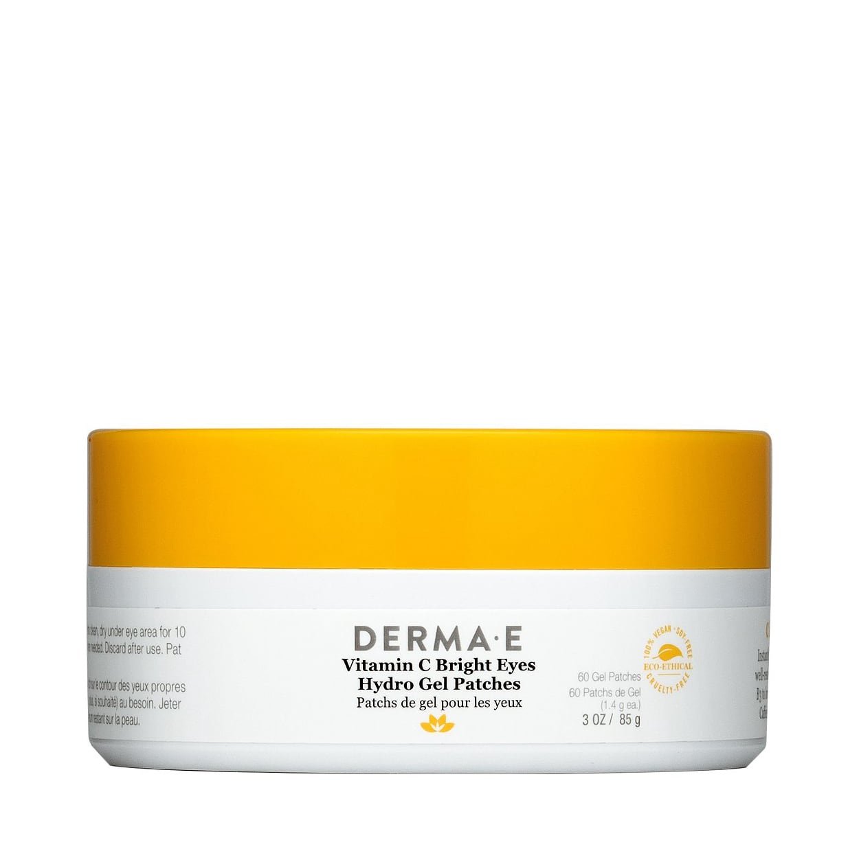 Derma E Vitamin C Bright Eyes Hydro Gel Patches Eye Mask 60pcs