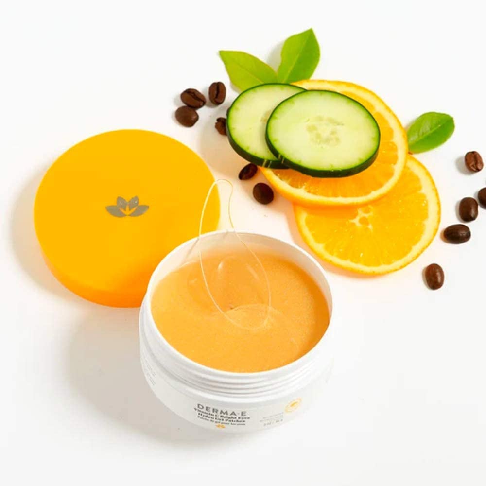 Derma E Vitamin C Bright Eyes Hydro Gel Patches Eye Mask 60pcs