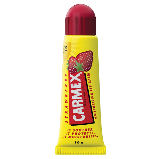 Carmex Strawberry Moisturizing Lip Balm 10g