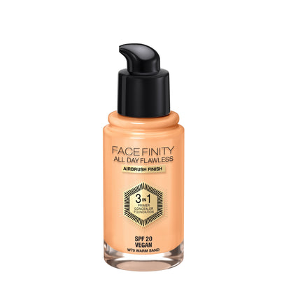 Max Factor Facefinity All Day Flawless 3 In 1 Foundation Matte Finish 30ml