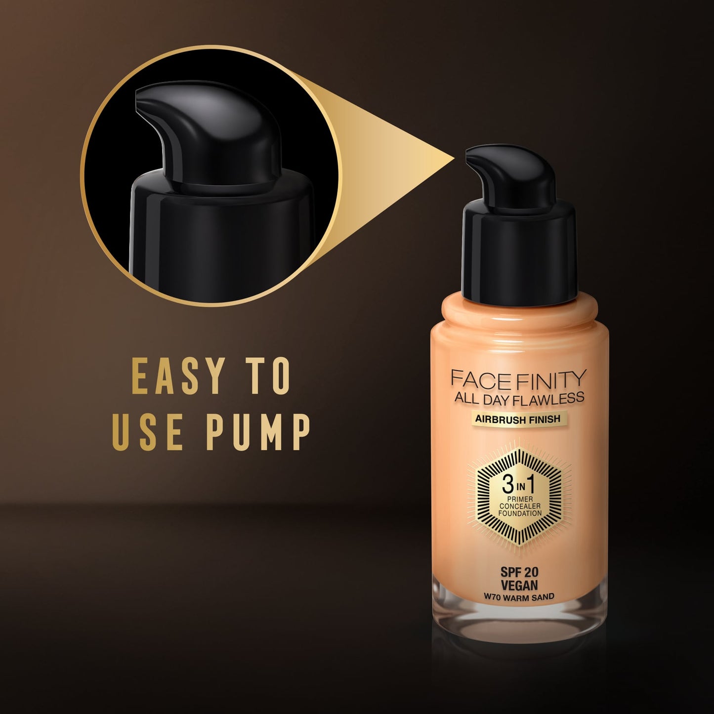 Max Factor Facefinity All Day Flawless 3 In 1 Foundation Matte Finish 30ml