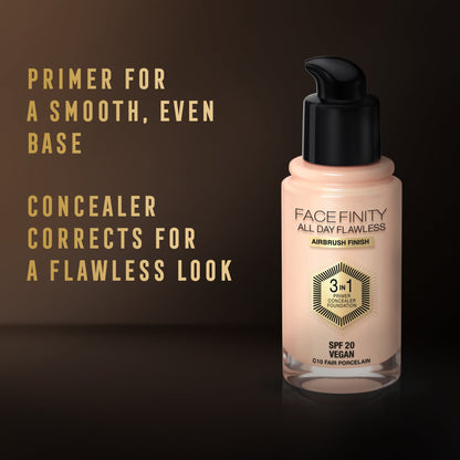 Max Factor Facefinity All Day Flawless 3 In 1 Foundation Matte Finish 30ml