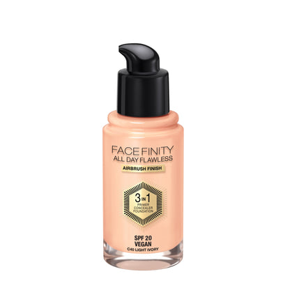 Max Factor Facefinity All Day Flawless 3 In 1 Foundation Matte Finish 30ml