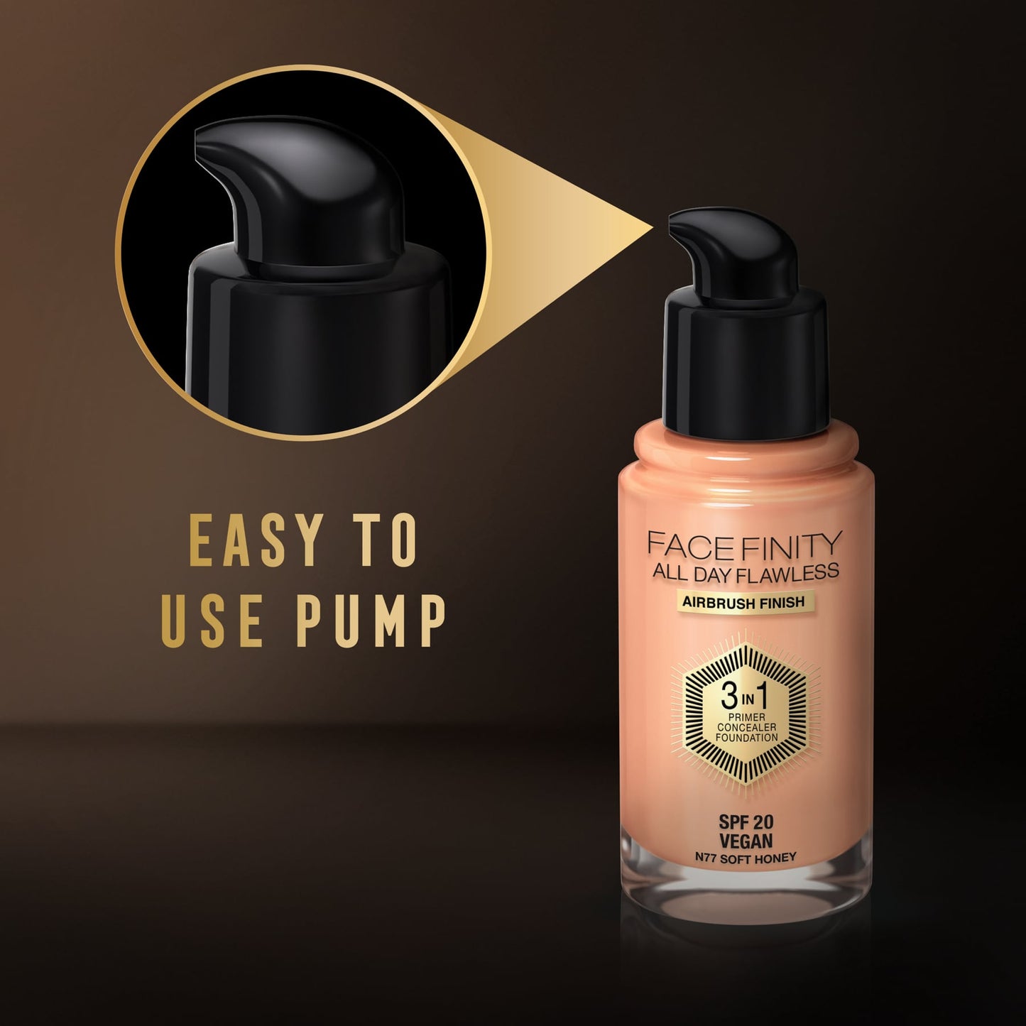 Max Factor Facefinity All Day Flawless 3 In 1 Foundation Matte Finish 30ml