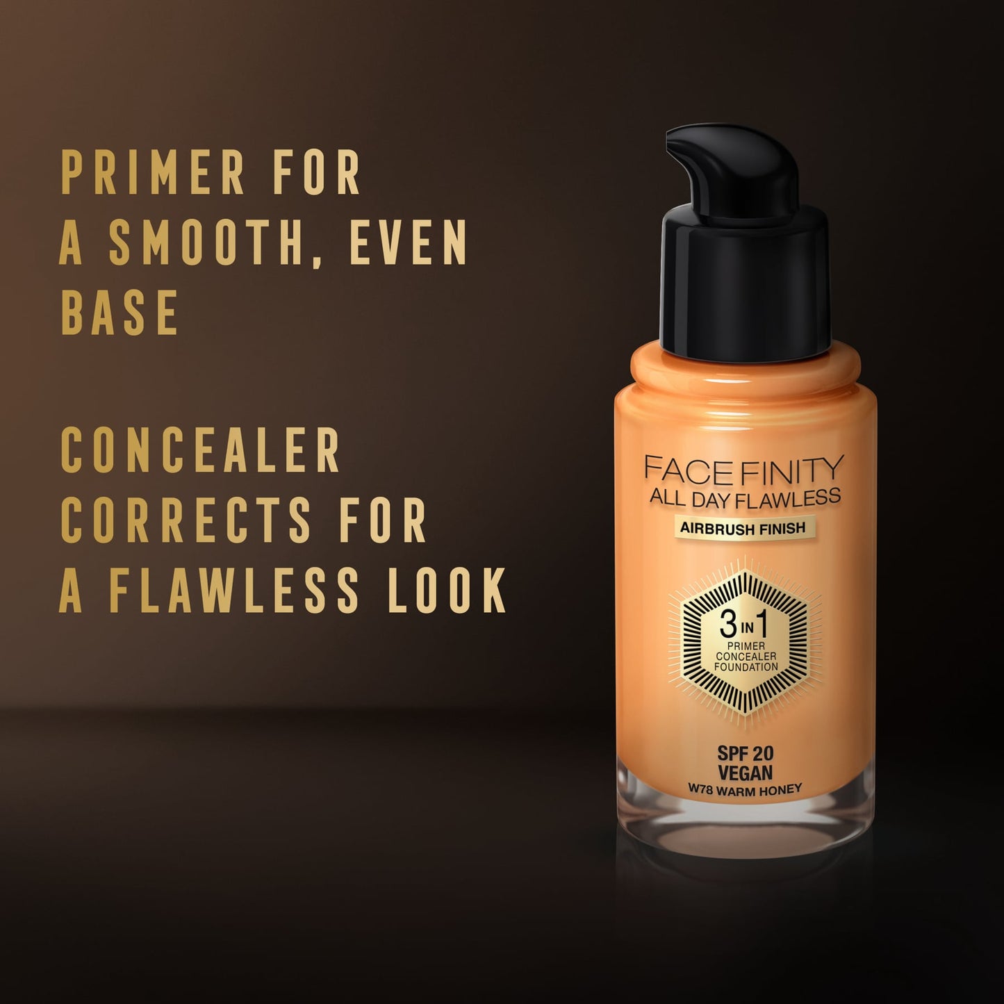 Max Factor Facefinity All Day Flawless 3 In 1 Foundation Matte Finish 30ml