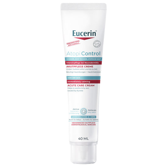 Eucerin Atopicontrol Acute Care Body Cream With Ceramides, 40ml