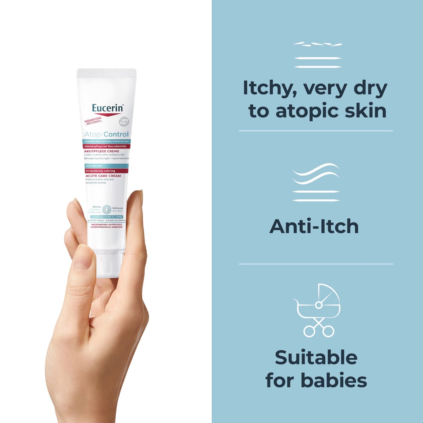 Eucerin AtopiControl Acute Care Body Cream 40ml