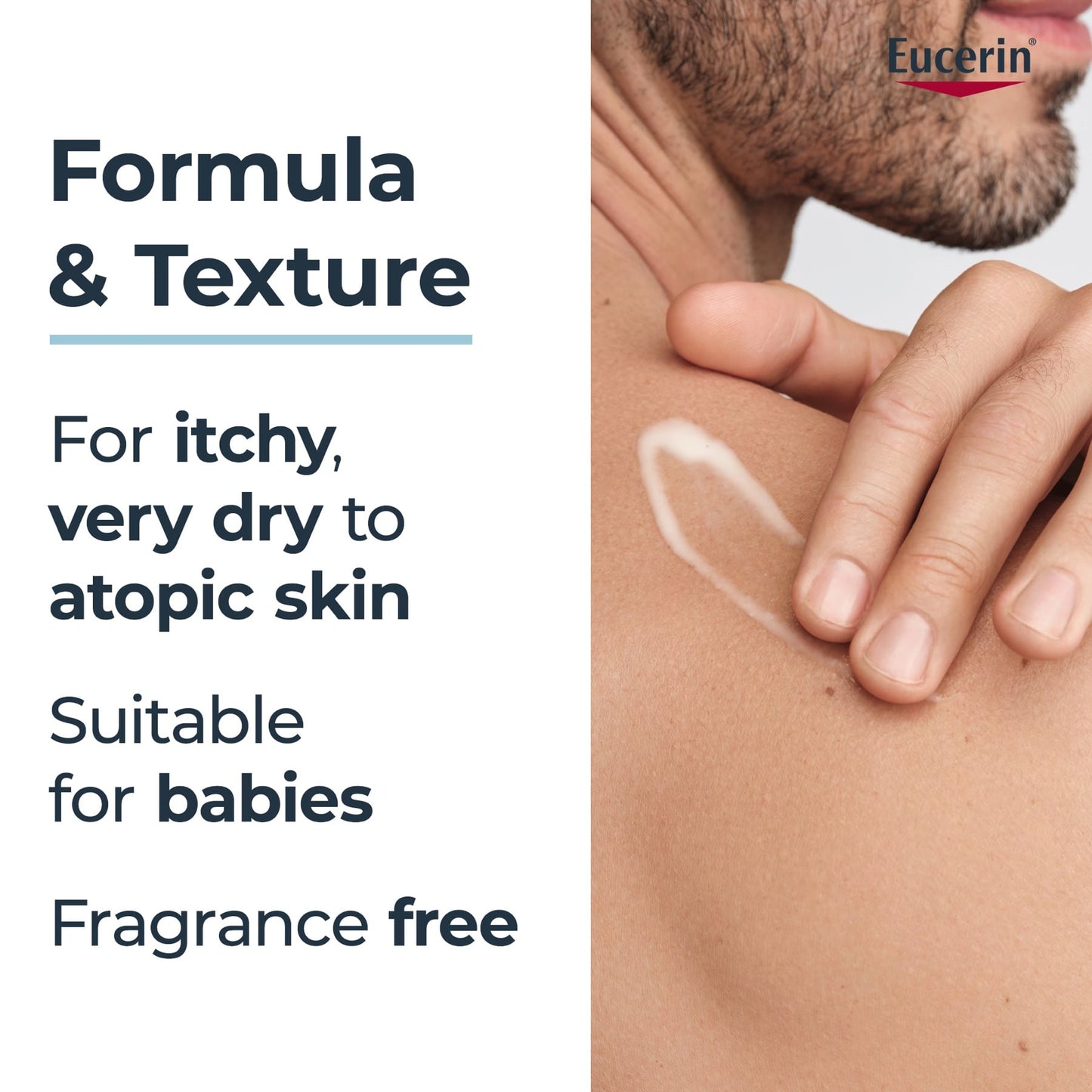 Eucerin Atopicontrol Acute Care Body Cream With Ceramides, 40ml
