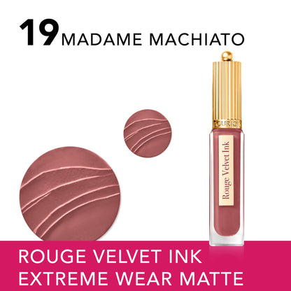 Rouge Velvet Ink Liquid Matte Lipstick 3.5ml Madame Machiato|3.5ml
