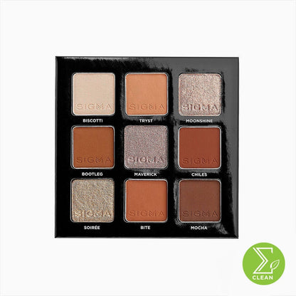Eyeshadow Palette - 9 shades Spicy|64.2g