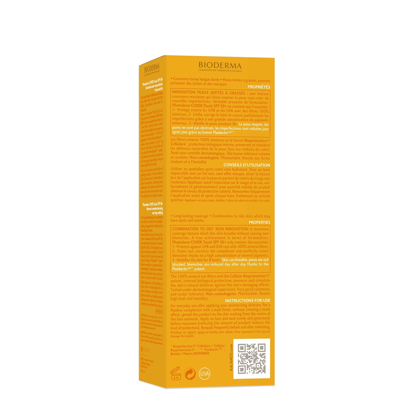 Bioderma Photoderm COVER Touch SPF 50+ Mineral Sun Cream 40g