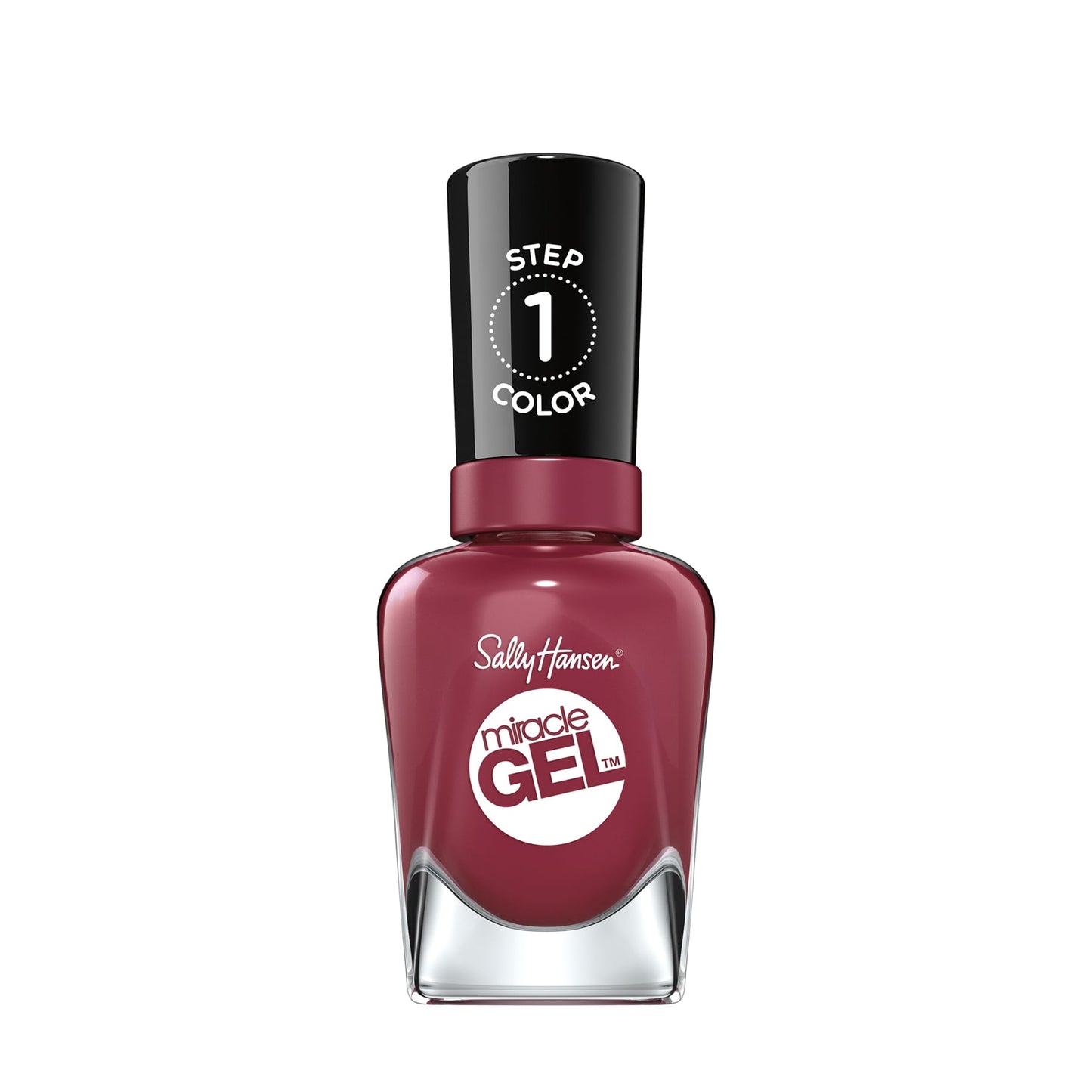 Sally Hansen Miracle Gel Nail Polish 15ml 496 Beet, Pray, Love|15ml