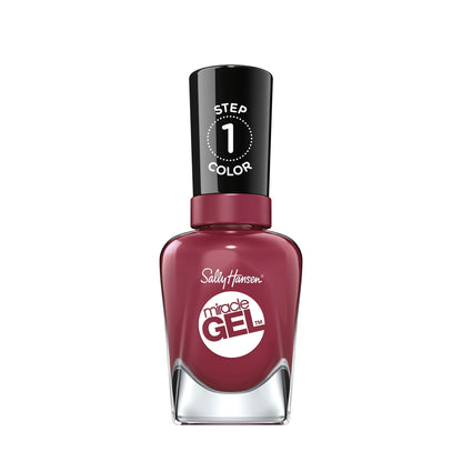 Sally Hansen Miracle Gel Nail Polish 15ml 496 Beet, Pray, Love|15ml