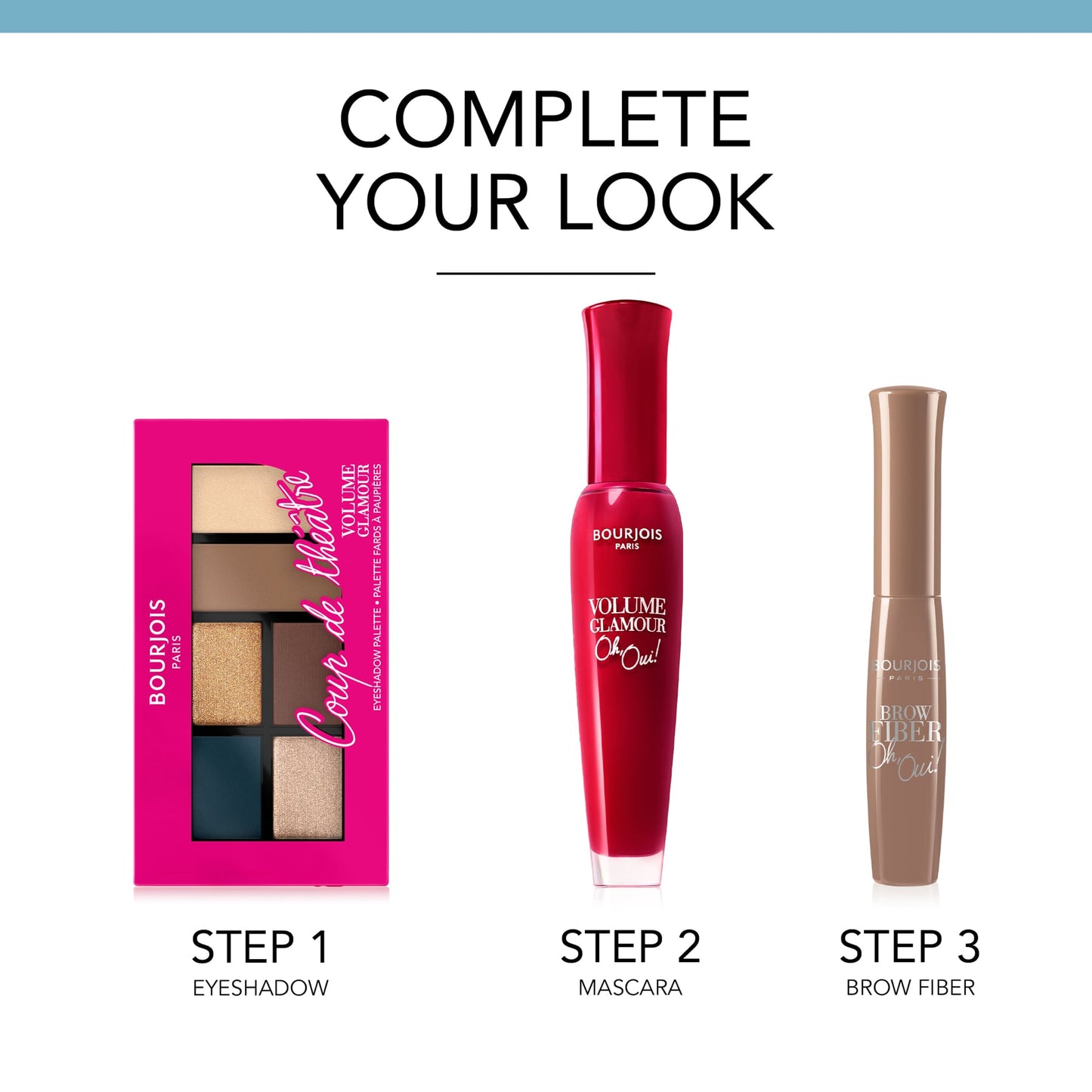 Volume Glamour Eyeshadow Palette - 6 shades