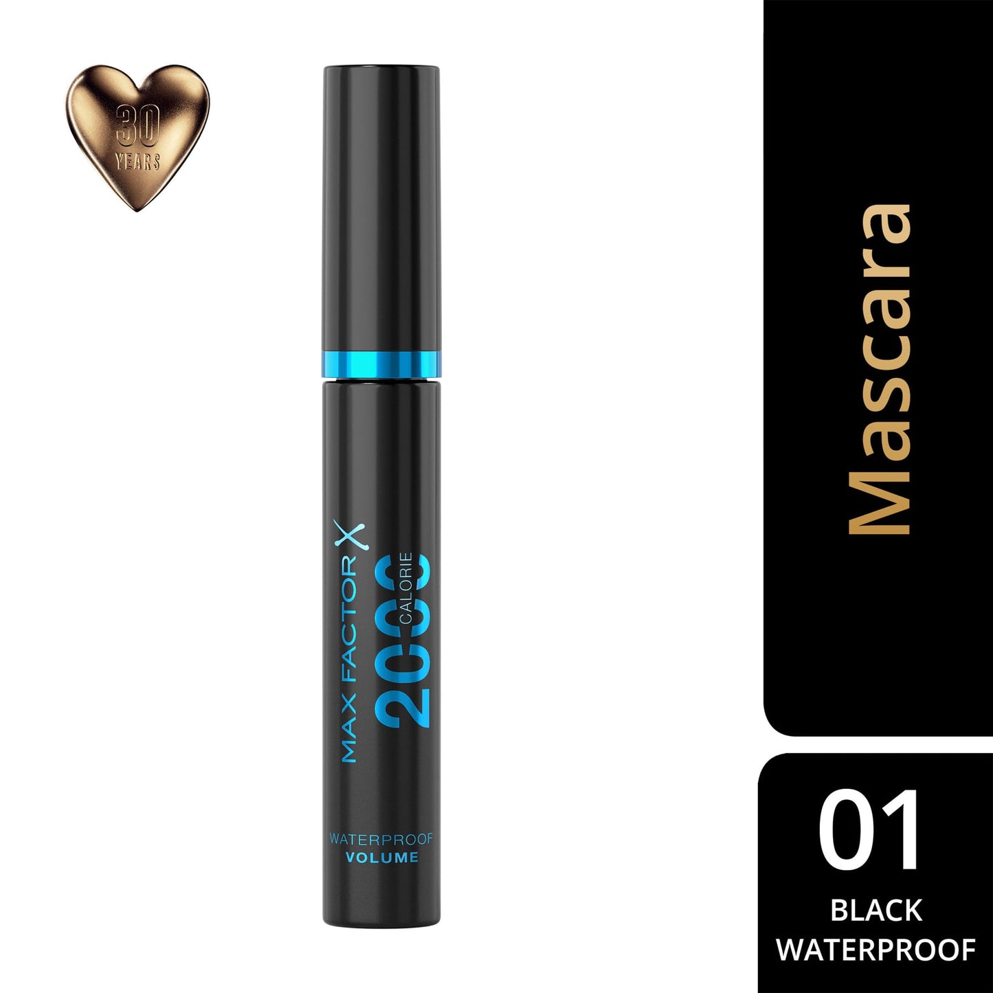 Max Factor 2000 Calorie Waterproof Mascara 001 Black 9ml