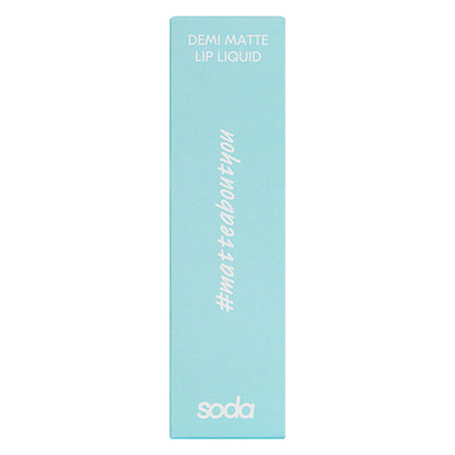 Demi Matte Lip Liquid 3.5ml Be Bright|3.5ml