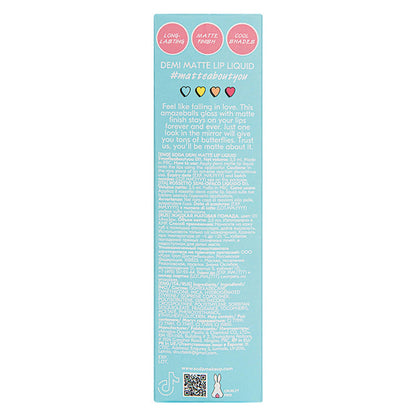 Demi Matte Lip Liquid 3.5ml Be Bright|3.5ml