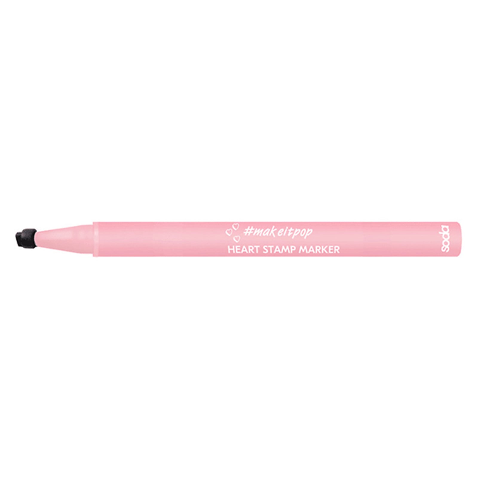 Heart Stamp Marker 001 Black Cult 0.55ml Black Cult|0.55ml
